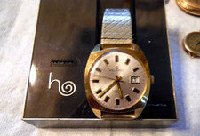 Reloj Pulsera Helbros Vintage 17 Joyas Invincible Nuevo de Lote Antiguo Funcionando