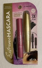 Máscara de pestañas Beauty Concepts Extreme 3x volumen/alargamiento extremo negro azabache nueva en caja