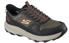 Zapato bajo Skechers Ridge Oak Slip Ins verde oliva textil malla Slipper Sneaker