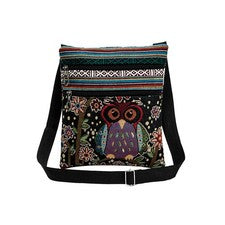 Bolso de compras de gran capacidad carteras de tela para mujer bandolera de lona