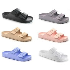 Sandalias chanclas deslizantes ligeras con hebilla con con conchas Ella para mujer y dama