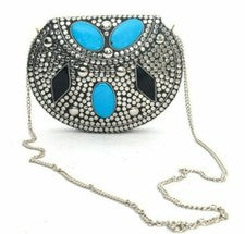 Nuevo bolso de mano de moda Meenakari Stone para mujer bolso sin asas