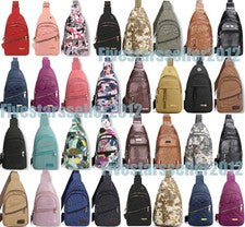 Bandolera Bolsos de Hombro Pecho Bandolera Riñoneras Viaje Deporte Mochila Unisex