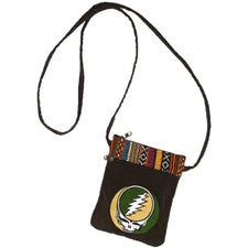 Bolso de Hombro Grateful Dead SYF Bordado Pana Gheri Passport Bolso Dead & Co