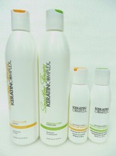 CHAMPÚ/ACONDICIONADOR KERATIN COMPLEX KERATIN CARE 13,5 OZ Y TAMAÑO DE VIAJE 3 OZ
