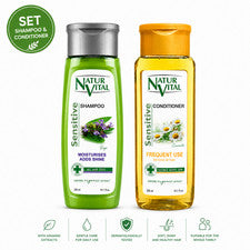 Champú Dermatológico Natur Vital Sensitive Manzanilla Uso Frecuente 300ml