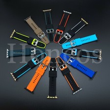 Correa de silicona para Apple Watch Series 1/2/3/4/5 iWatch Sports 38 40 42 44 mm