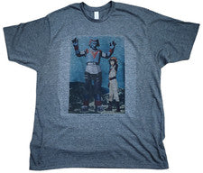 Camiseta Robot Gigante Johnny Sokko Aliens (1970) Vintage Colores Suave Estilo Regalo
