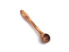 Cuchara dosificadora 11 cm cuchara de sal cuchara de especias cuchara de azúcar, madera de olivo, hecha a mano