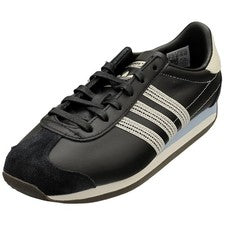 adidas Country Og Womens Casual Trainers in Black Off White - 4 UK