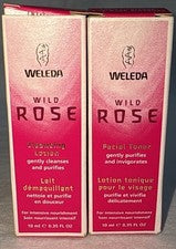 Loción tónica y limpiadora para el cuidado facial Weleda Wild Rose difícil de encontrar 0,35 fl oz/10 ml