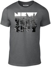 Camiseta Ciudad de Nueva York - Para Hombres NY Skyline Clásica Verano Retro Moda Camiseta Nueva York