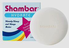 Shambar HYDRATE Champú y Acondicionador Todo Natural Barra con Miel de Manuka y Mango