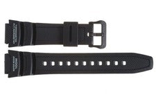 Correa negra genuina Casio impermeable 10360816 para SGW300H SGW-400H SGW-300H-1AVH