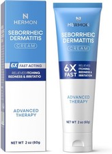 Crema para tratamiento del cuero cabelludo para dermatitis seborreica: calmante picazón enrojecimiento descamación