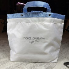 Bolso de Mano Dolce & Gabbana Azul Claro Diseñador Playa 2012 Viaje Fin de Semana Diseñador