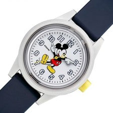 Reloj CITIZEN Q&Q Disney Mickey Mouse RP29-800 Cuarzo Energía Solar Banda de Uretano