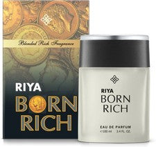 RIYA Born Rich Apparel Perfume Fragancia Fresca Larga Duración Eau de Parfum -100 ml