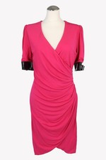 Moschino Damen Kleid Gr. 36 (IT 42) Rosa NEU Viskose Etuikleid Dress