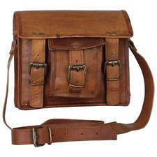 Nuevo Bolso Bandolera De Cuero Vintage Mujer Hecho A Mano Hobo Satchel Marrón
