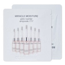 Ampolla barrera rosa hidratante milagrosa O HUI 777 1 ml (10 piezas ~ 140 piezas) sonda más nueva