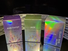 Global Beauty Care Amatista Exfoliante Facial Jade Gel Crema Péptido Jalea Combo Nuevo.