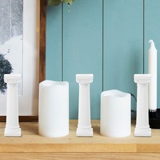 8 Piezas Decoración del Hogar Acentos Decoración para Bodas Pilar Romano Columna Soporte