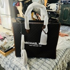 Bolso de Mano Michael Kors Mirella Para Mujer Grande - Vainilla