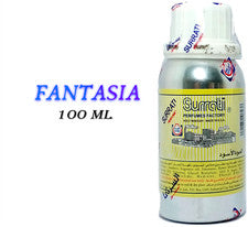 Aceite de perfume concentrado Fantasia Surrati, envasado de 100 ml, aceite Attar.