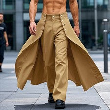 Pantalones largos holgados de entrenamiento informales de moda para hombre