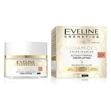 Crema facial Eveline Cosmetics CERAMIDES crema 50+ crema para el cuidado facial