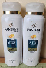Champú + acondicionador Pantene Pro-V Classic Clean 2 botellas, 2 en 1, 11 oz cada una