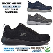 ZAPATOS DEPORTIVOS INFORMALES SKECHERS PARA HOMBRES ESPUMA VISCOELÁSTICA CORRER GIMNASIO CAMINAR TALLA