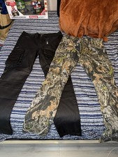Pantalones de mezclilla y camuflaje Nova Cargo de moda talla 34