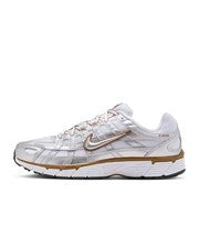 Nike / P-6000 / Marrón Blanco Metálico Plateado / Totalmente Nuevo / UK10 / BV1021-109