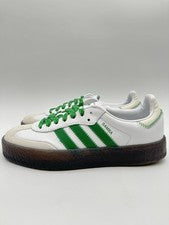 Adidas Mujer Sambae Talla 7 Blanco Nube Verde |IE9105|