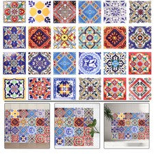 24 Piezas Pegatinas Azulejos para Cocina PVC Pegatinas Decorativas Hogar Decoración Pared