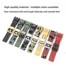 Correas de reloj de goma impermeables de calidad para Casio GWG-2000 GWG-2040 correa para hombre