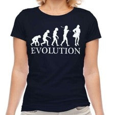 Moda Evolución Mujer Camiseta Top Regalo Pasarela Libros