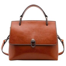 Bolso de mano de charol para mujer vintage bandolera bolsos de hombro con asa superior carteras
