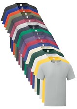 Fruit of the Loom Camiseta De Algodón Suave Ajuste De Moda Icono