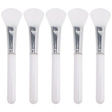 Cepillo aplicador de máscara de 5 piezas cepillo facial cuidado de la piel cepillos faciales barro de silicona