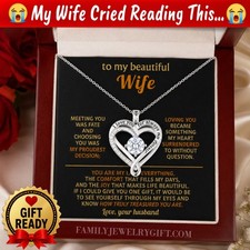To My Wife Love You Always Collar Regalo Aniversario Cumpleaños Regalo Para Ella 🎁