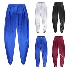 Hombres Pantalones Harén Estilo Indio OUtfit Juegos con disfraces Bloomers Pantalones de Baile Vacaciones