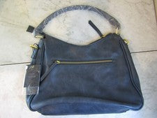 Nuevo con etiquetas Bolso holgado para mujer Fawn Design Denim azul talla grande