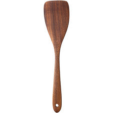 Espátula de madera de teca utensilio resistente al calor natural teca tailandesa material sostenible