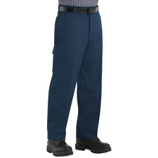 Nuevo con etiquetas Pantalón cargo industrial Red Kap para hombre AZUL MARINO PARA HOMBRE TALLA 46X32