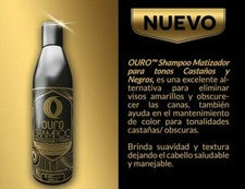 Champú Negro, Ouro Matizador Negro 8,45 oz