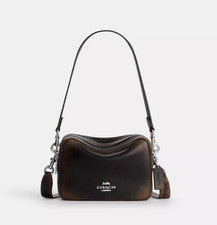 COACH Mini Carey Bandolera Cuero Amado CEQ76 SVPMZ Bolso de Hombro...