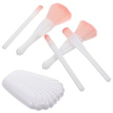 Set de 5 piezas de cosméticos sombra de ojos maquillaje para mujeres con estuche de almacenamiento herramientas de belle